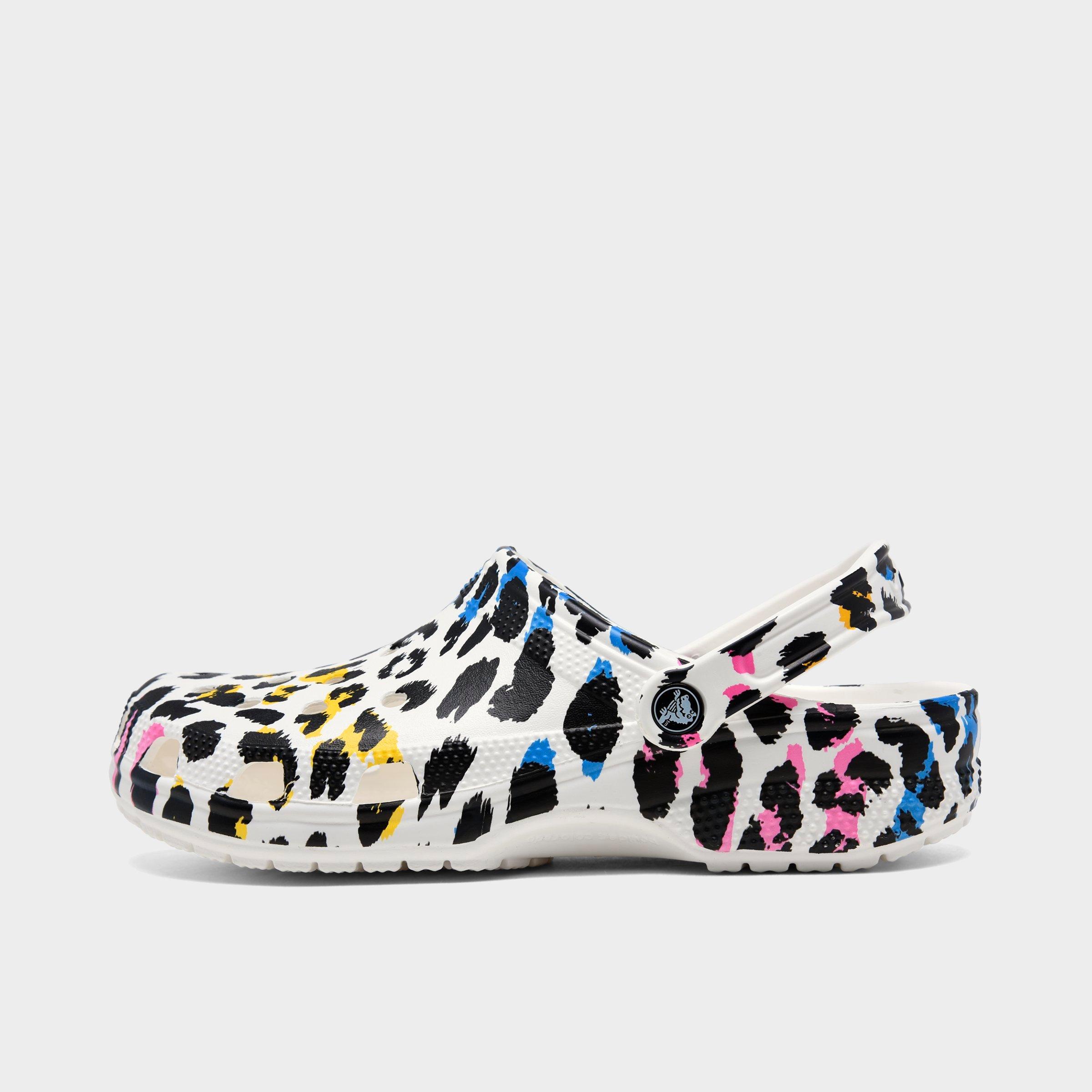 Zebra and Leopard Shoes Crocs Classic Animal Print Clog